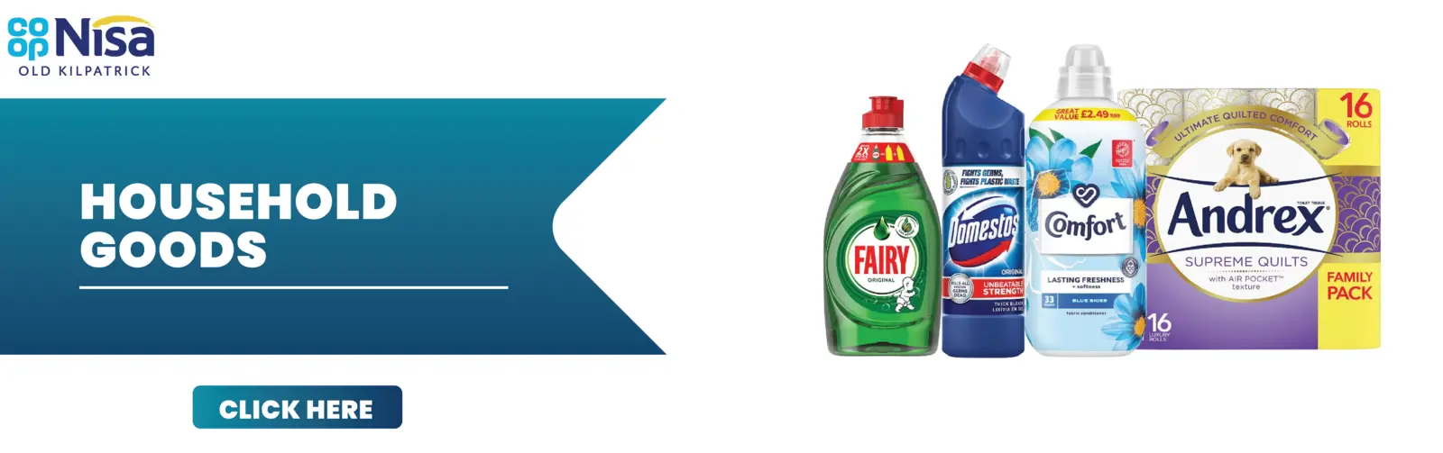 Household Items Supplies Delivered - Grocery Shop Near You